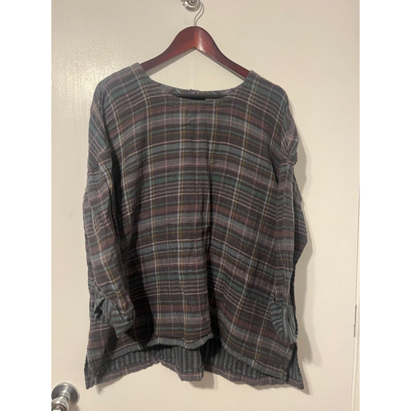 J. Jill Tops J Jill Cotton Gauze Doublecloth Top Xl Poshmark